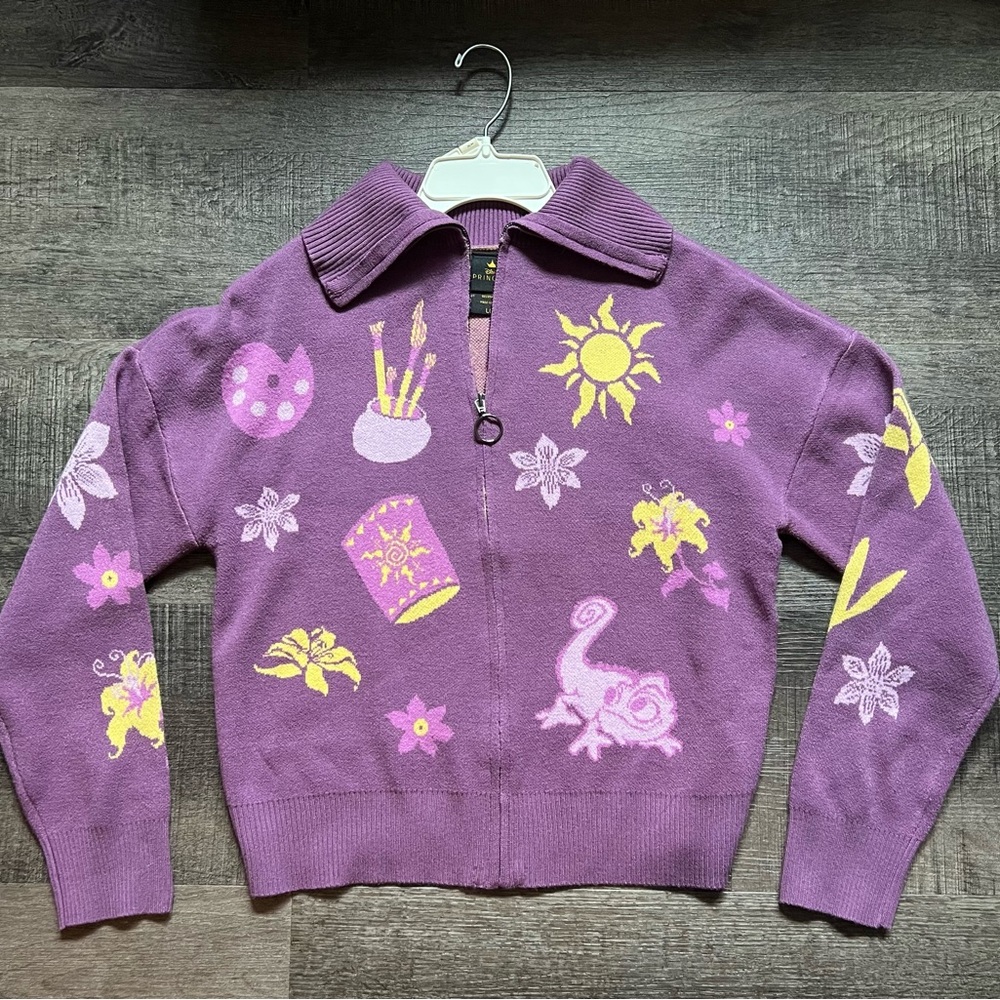 Women’s Disney Tangled Rapunzel Zip-Up from Boxlunch, LG